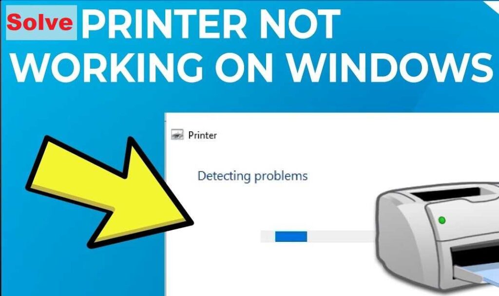 Solution of Printer Not Working on Windows